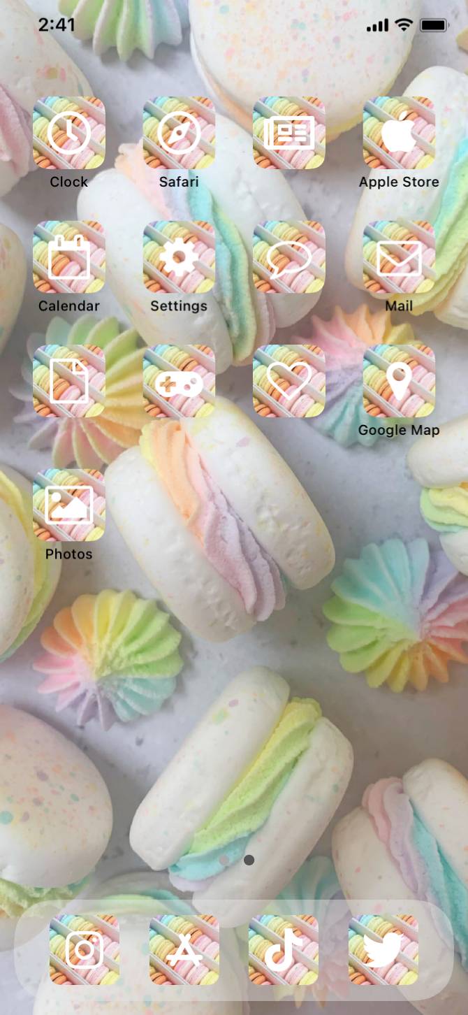Pastel macaroonsPomysły na ekran główny[KQDQ2TDiQBUKGI7ZSng3]