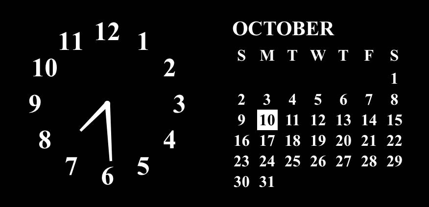 カレンダー Clock Widget ideas[mM0MiAs7C1JIrplMgINP]