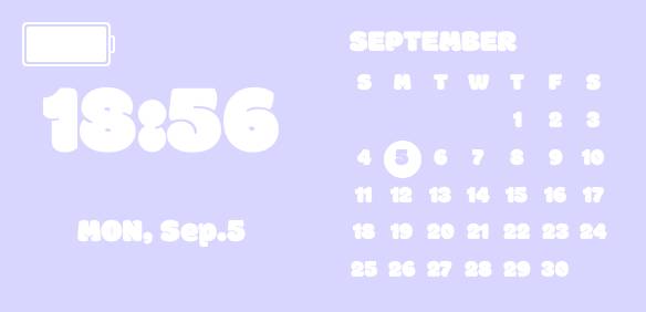 紫 Calendario Idee widget[5fPyXUJYSXRFlaJKzUTb]