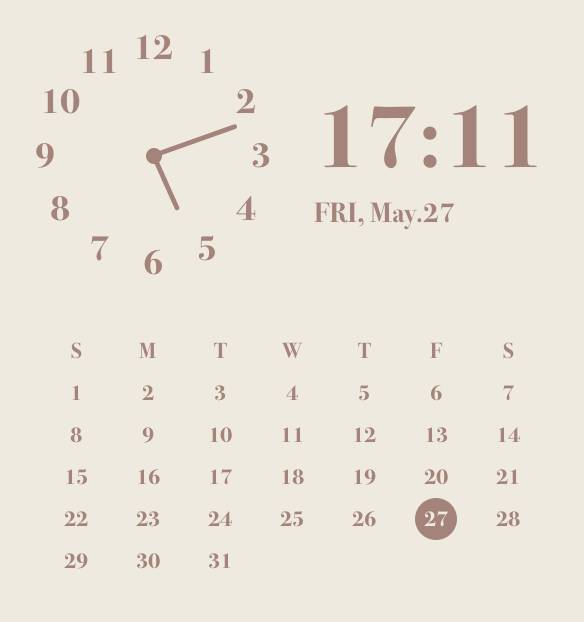 Clock Widget ideas[fxHxv4l4kj1is07Mk0U5]