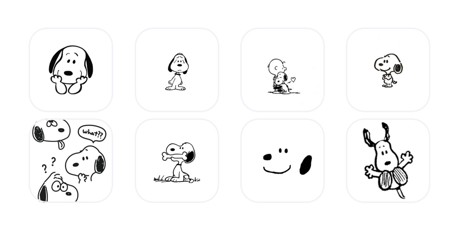 Snoopy App Icon Pack By Grape Ivy9065 On 22 10 26 14 30 Widgetclub