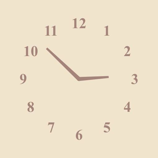 シンプル時計 Clock Widget ideas[82M5j36dFE3o4FlGmTLp]