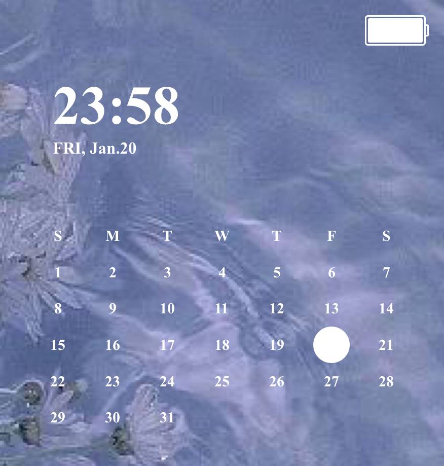 Calendrier Idées de widgets[P9uGzwBUn48WGmiuL1e5]