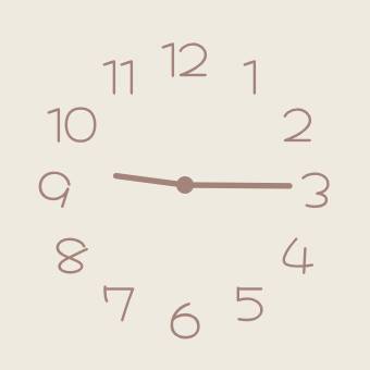 clock Clock Widget ideas[tKK9hAAcdyFOt1AnZkQq]