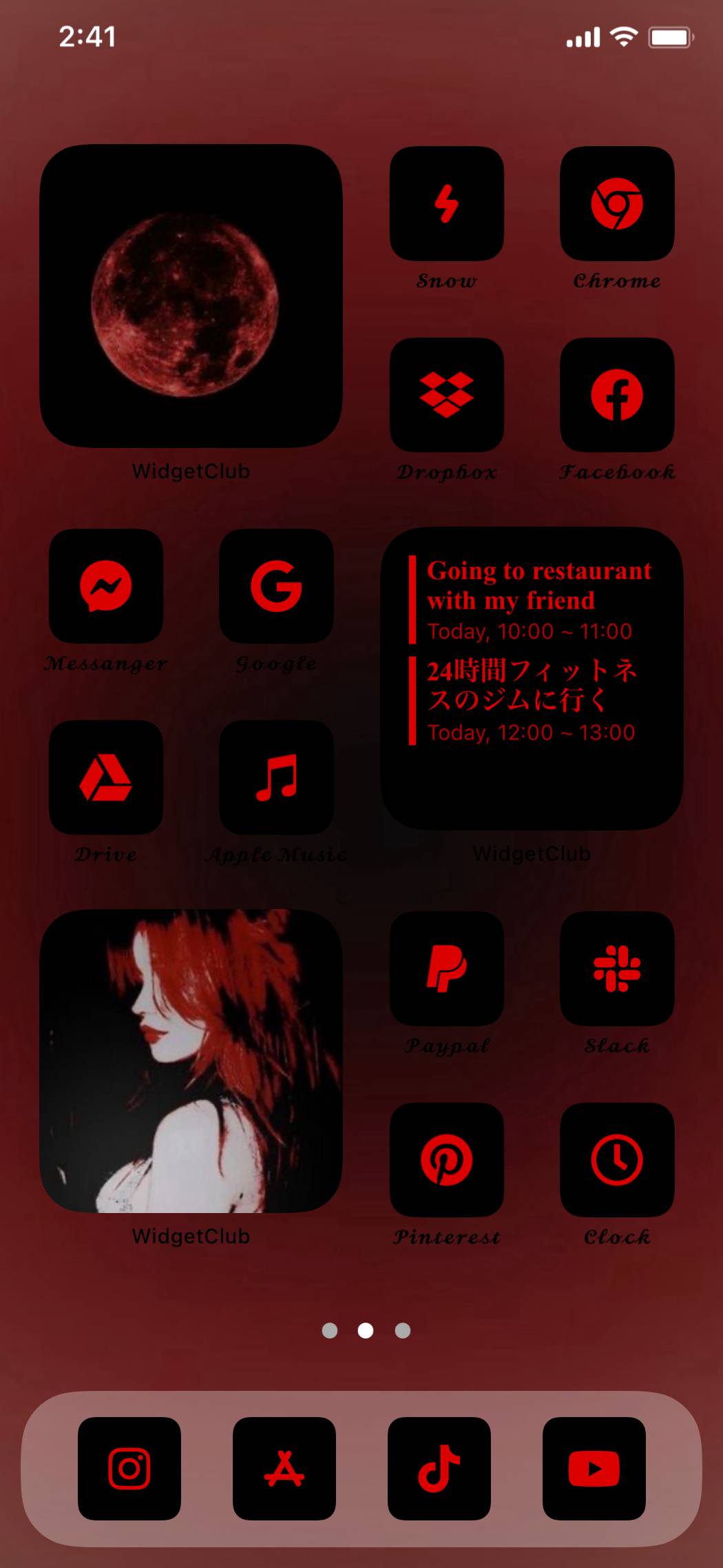 💋🍷🖤Home Screen ideas[2VGk7EXS1kgqhabWJ3hZ]