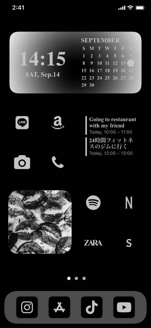 🖤 Home Screen ideas[3iU7yX5OKFrXRyck39Cr]