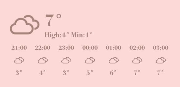 Weather Tiempo Ideas de widgets[T0ZQWkR0LdpBNUk6Zbde]