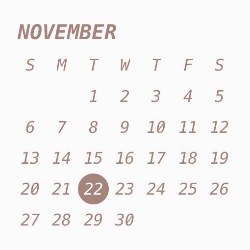 くすみカレンダー Kalendar Idea widget[BEWlM2j9cO122Kr9yH38]