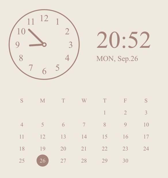 Clock Widget ideas[Je6xgNLMda2Id8KZnsBr]