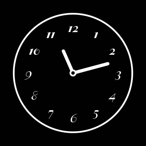 Clock Widget ideas[Co0dKdnD6jmJ4CDMNOPd]