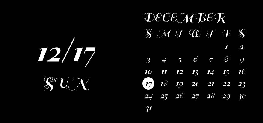 Calendar Widget ideas[Co0dKdnD6jmJ4CDMNOPd]