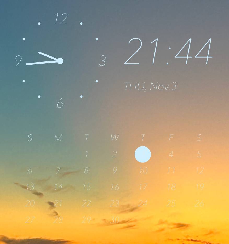 あ Relógio Ideias de widgets[lvwOG8L9hkAQJz4UVD09]