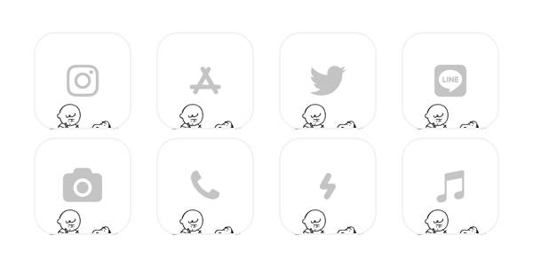 SNOOPY App Icon Pack[29YsFW5NkGgis3sCtD56]