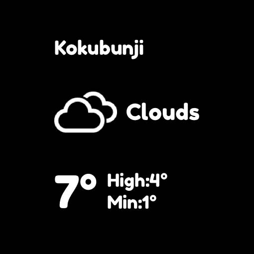 天気 Weather Widget ideas[2jc3CNvmz95fSW4TghyS]