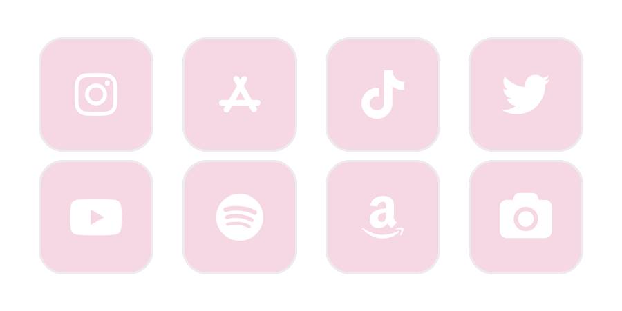 ピンク App Icon Pack[5qnAbFVp3e7CGOG9fRS5]