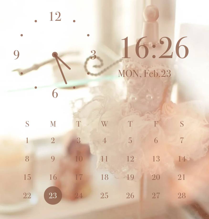 Pretty Clock Widget ideas[AJP0mMltsu5Q4hpWXuBs]
