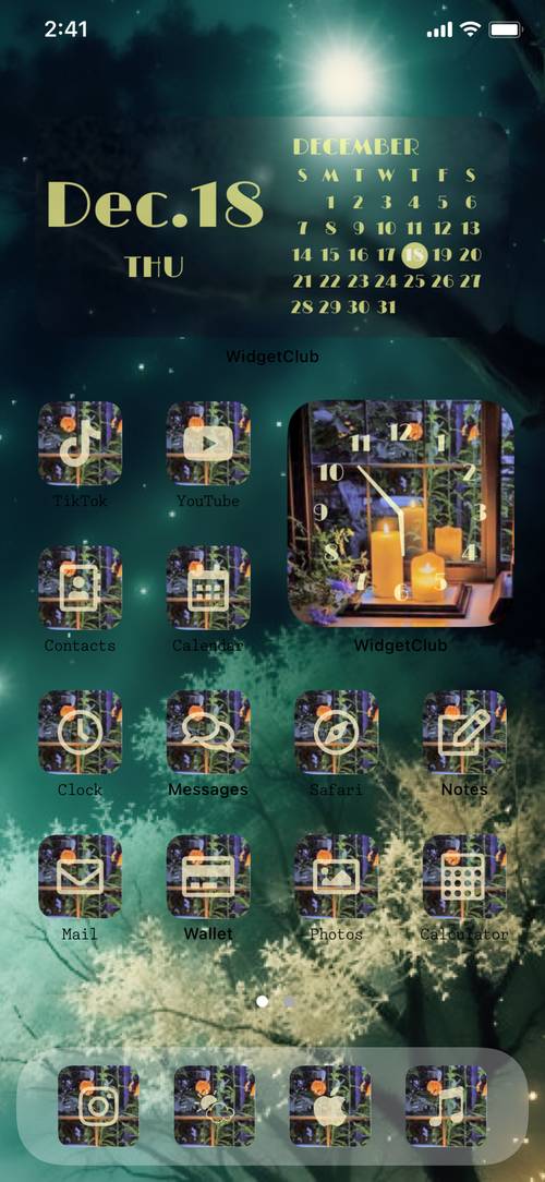 夜の窓辺 แนวคิดหน้าจอหลัก[FBedt1UHktsD4RYjWZeR]