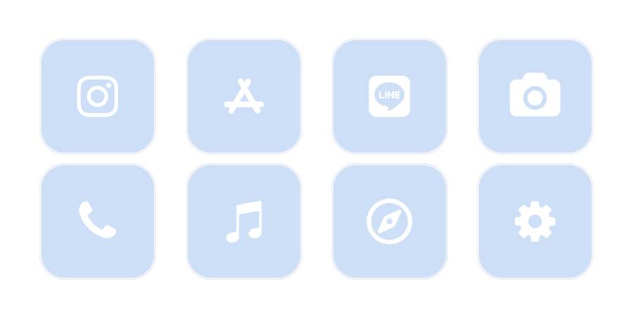 ブルーApp Icon Pack[z0OvH9BnQq6ImD79hzBa]