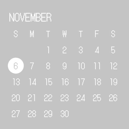 Calendrier Idées de widgets[UiFUKwAT6sHZO1UTQVV3]