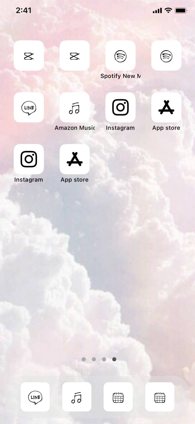 ふわふわHome Screen ideas[mWT14cQxc7Pu2STK2PyO]