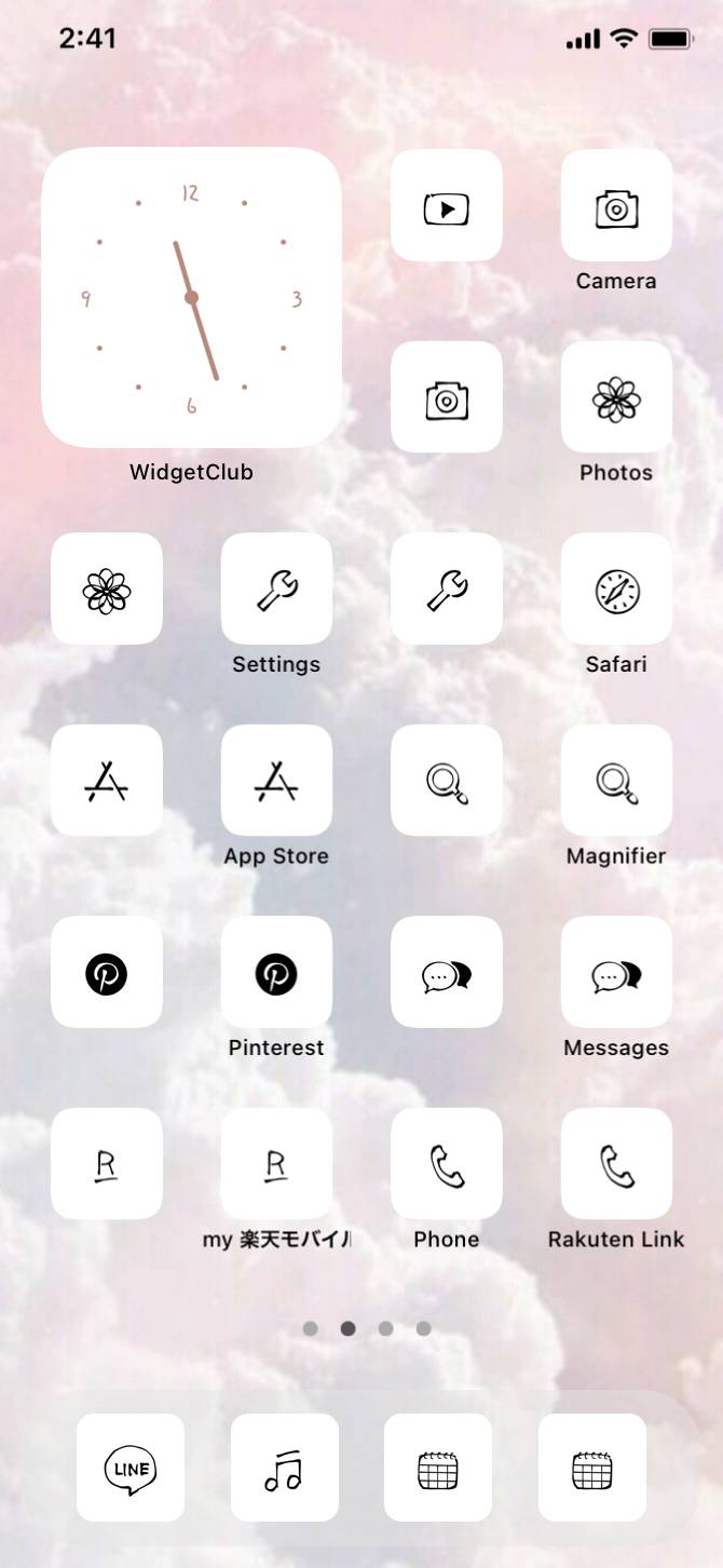 ふわふわHome Screen ideas[mWT14cQxc7Pu2STK2PyO]