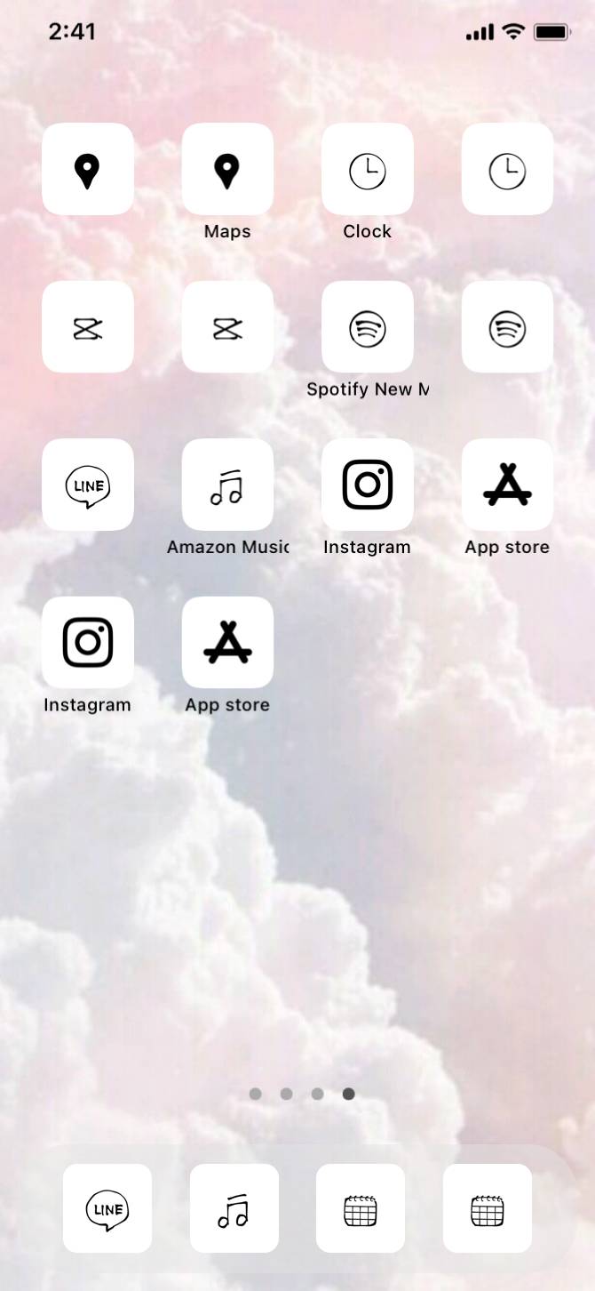 ふわふわHome Screen ideas[mWT14cQxc7Pu2STK2PyO]