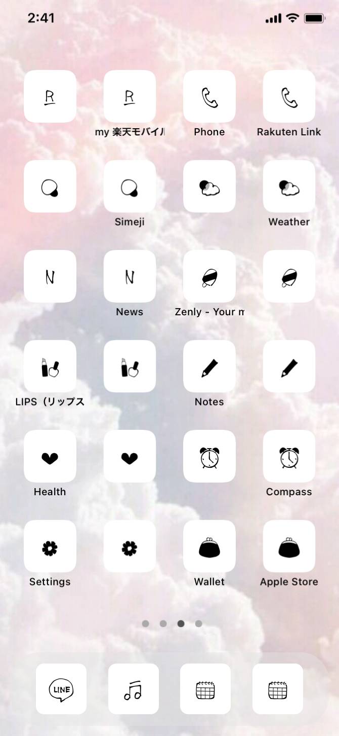 ふわふわHome Screen ideas[mWT14cQxc7Pu2STK2PyO]