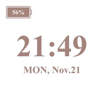 Time Widget ideas[Q05P8aQcfTJ2Eag02J4R]