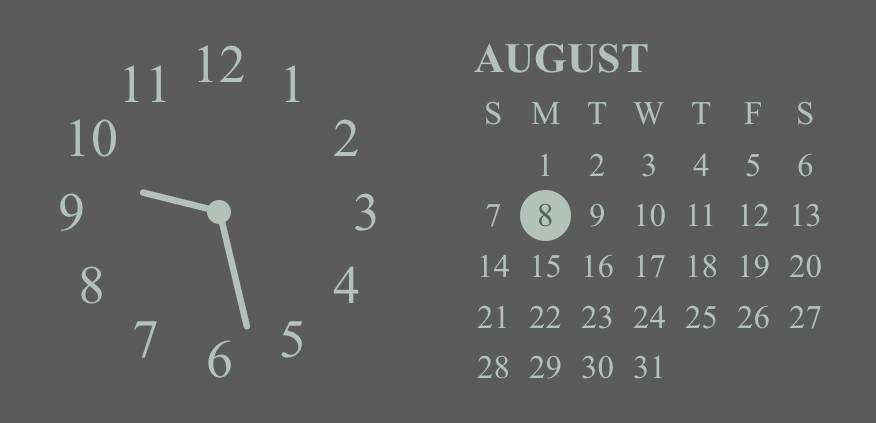 Time＆CalendarClock Widget ideas[bhB2kLR35veRTFeCobGY]