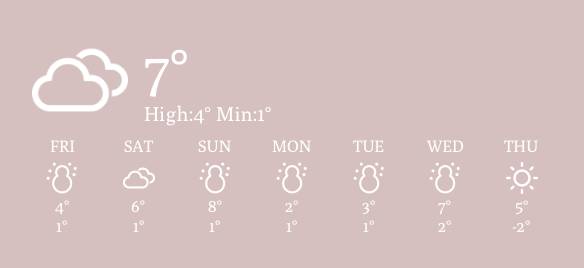 天気 Temps Idées de widgets[MCNBkT82RHOxqttTqQqE]