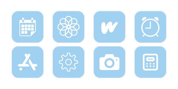 baby blue Paquete de iconos de aplicaciones[VlDNr5icAYZAygxDWHp4]