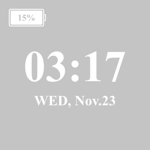 Time Widget ideas[fQYq8uPxOEGCqHsuvnbT]