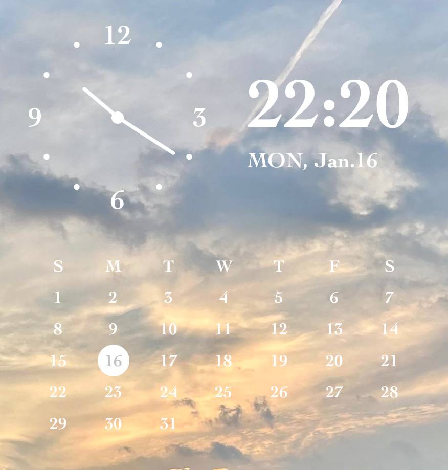 カレンダー jam Idea widget[PcN29XR7K8xlWvEldqUe]