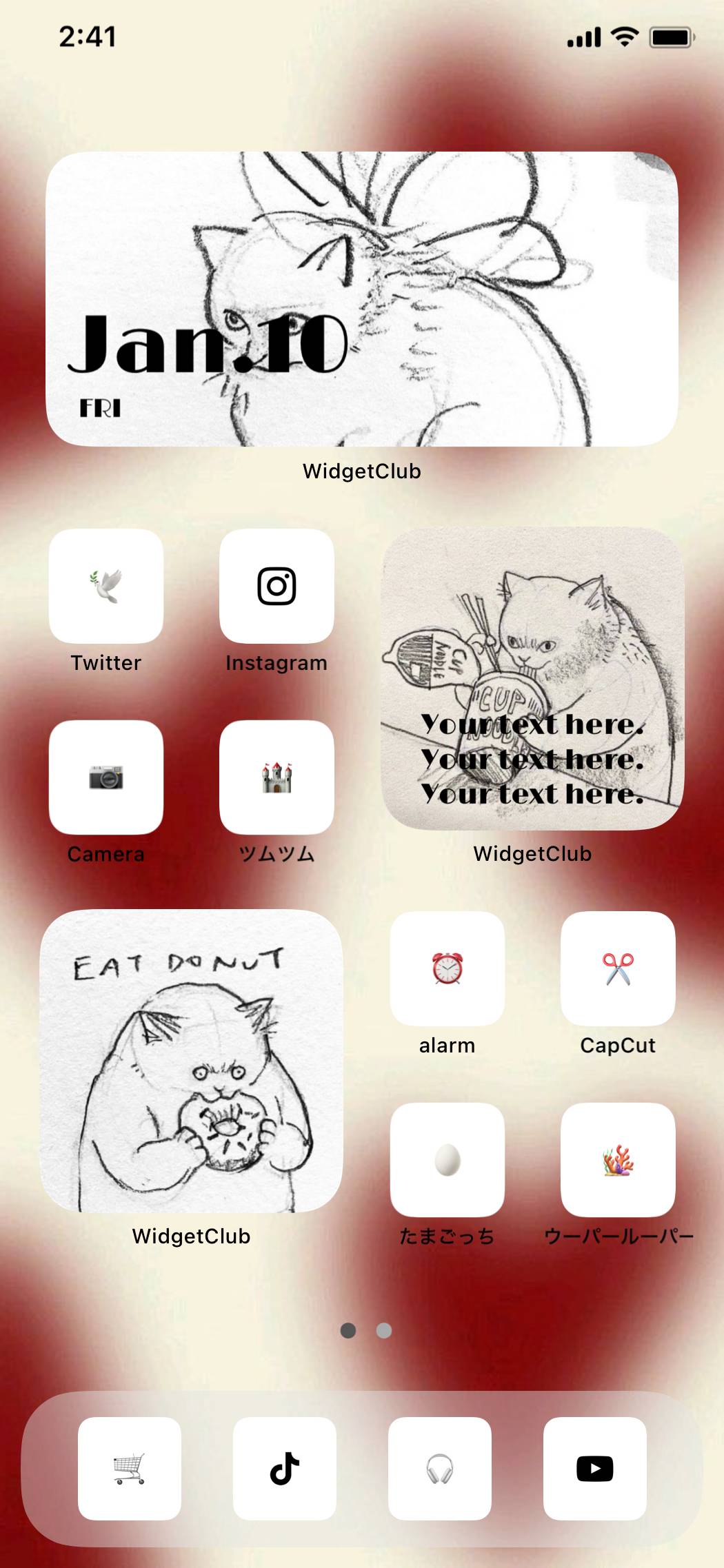 cat♥️Home Screen ideas[JwXjbCEVBBKEJ80XTGvu]