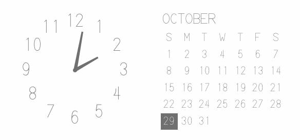 Horloge Idées de widgets[yb7CKQaE7Uq27KyiTDPT]