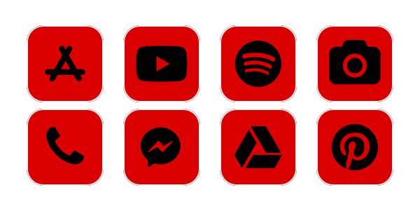 Red Icons Pack d'icônes d'application[ZJ3HEXhZeb5jVytaqLC9]