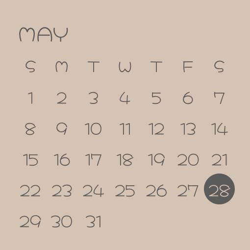 Calendar カレンダー ウィジェット[el5thsFozDND4VdL8Dpu]