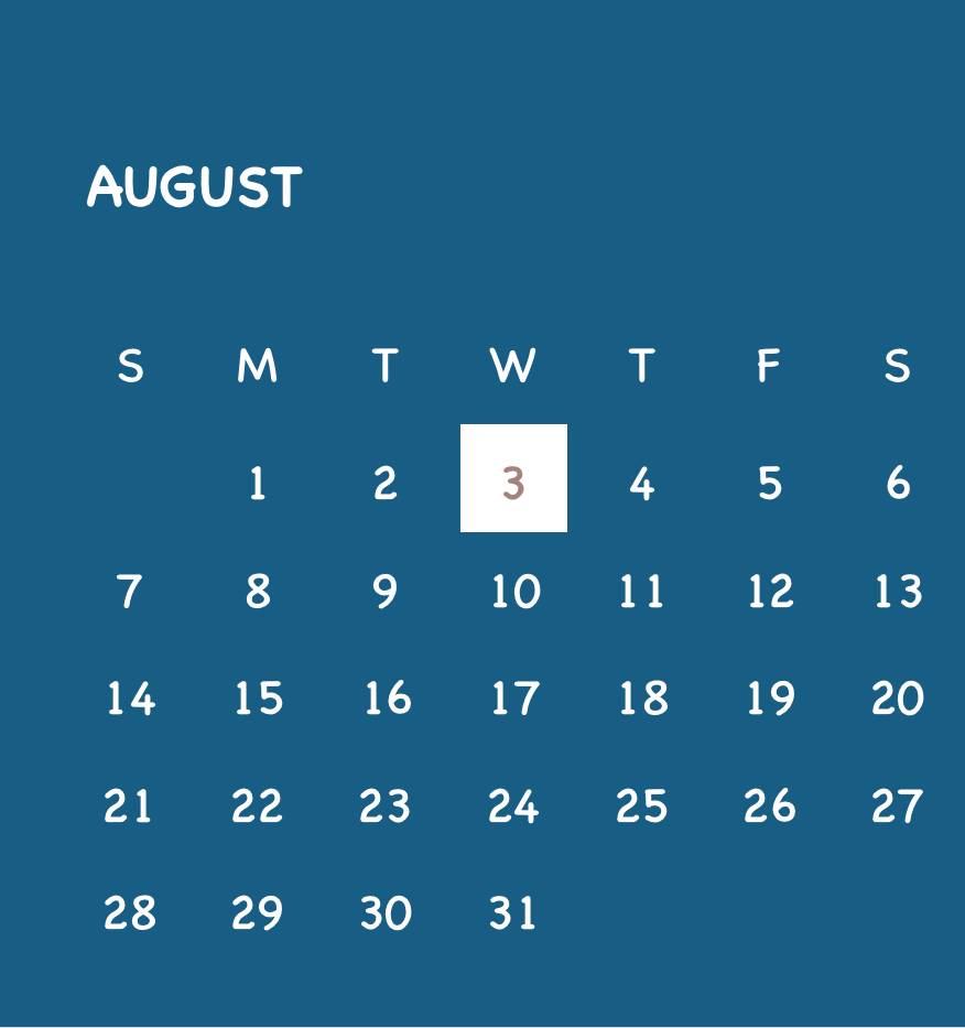 カレンダー Kalendar Idea widget[YA1WhwXW19kCFJ3v5RT8]