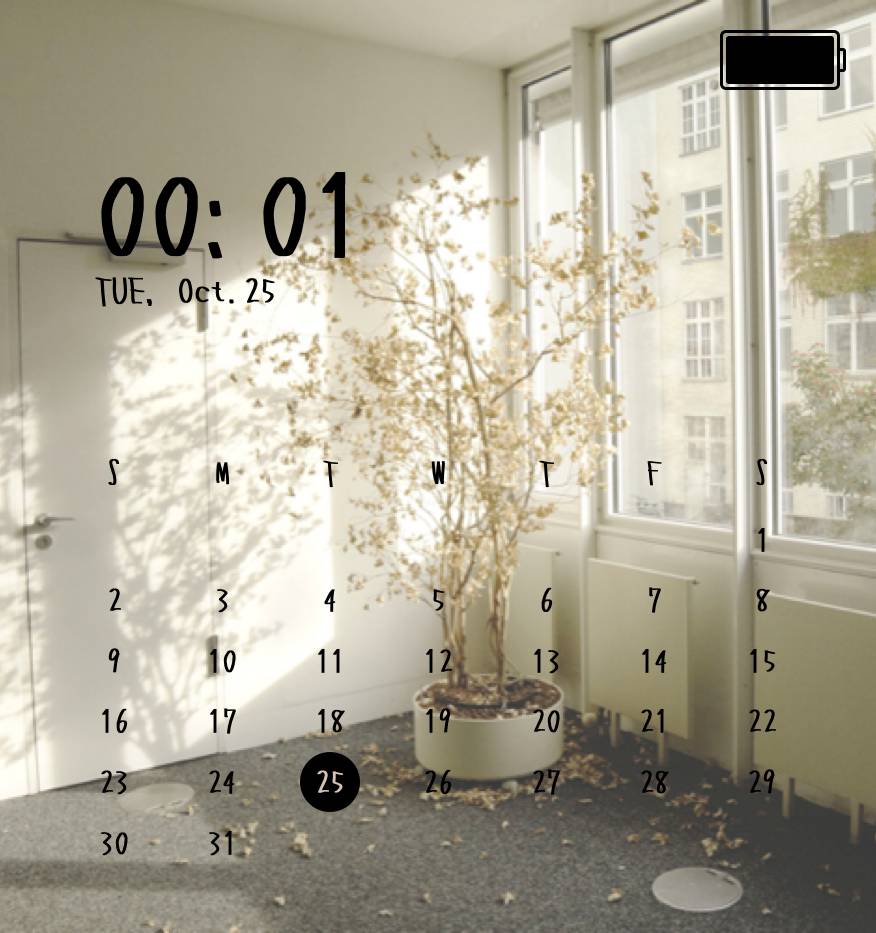 calendar＆watch Calendrier Idées de widgets[mtNdRdYSANo6pXltBOuj]