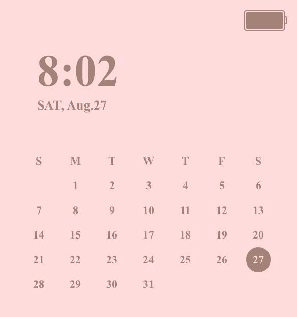 Calendar Widget ideas[LWZWYZrZXxRwTamLHAlc]