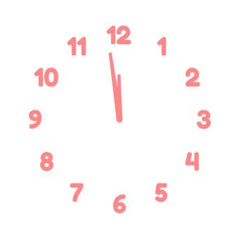 Horloge Idées de widgets[DbrnMqkcWjX5gWf3Dmdh]