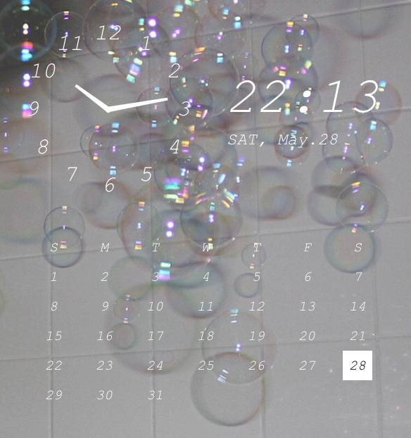 Reloj Ideas de widgets[OfZlUAN3RM7ksgLnddpd]