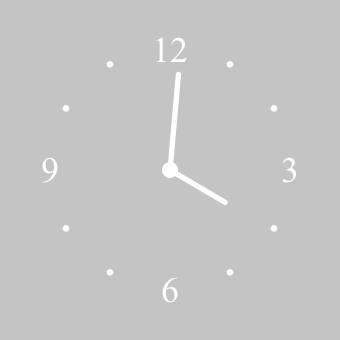 Einfach Uhr Widget-Ideen[templates_Km9uvopLF2indeKm9SaQ_D2BCF1B0-3C06-41B2-AF9E-66120DDF68DD]