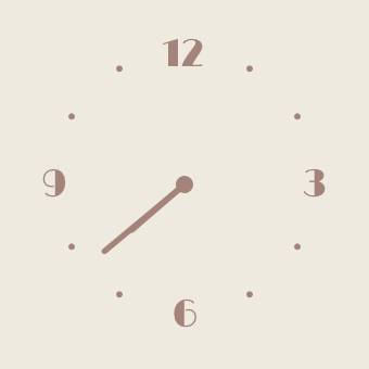 Clock Widget ideas[os6MO1U5kt6YhZVhSF9J]