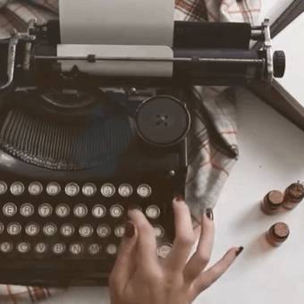 vintage typewriter tấm hình ý tưởng widget[KRxHdB0zSNI9g12LVRJC]