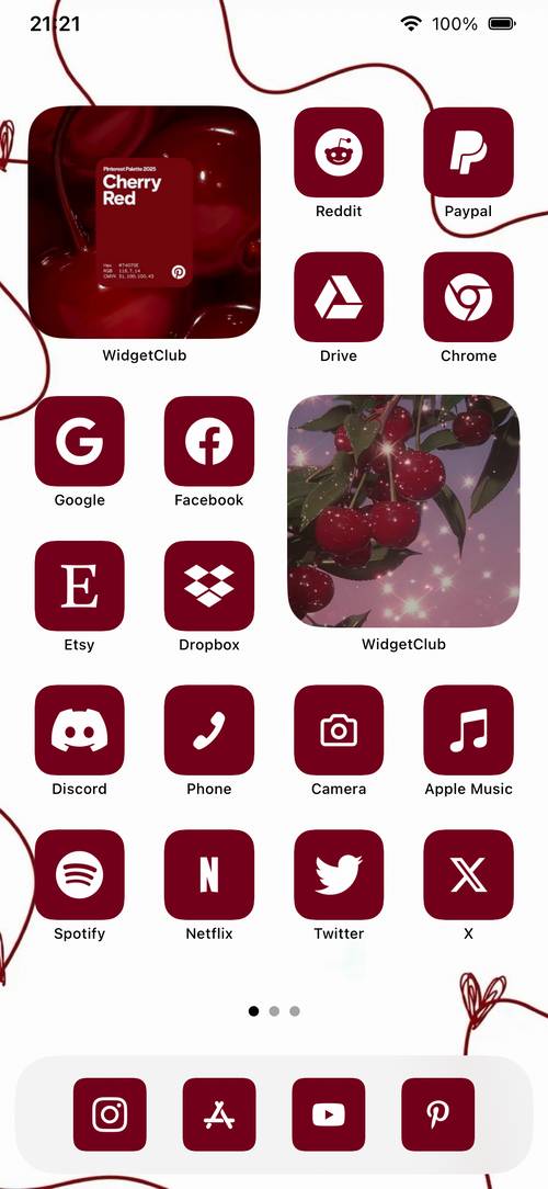 cherry red lipgloss Home Screen ideas[xVayRzHRTaIVdV4TaGe0]