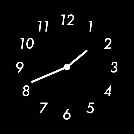 Horloge Idées de widgets[XM5Eg067pbzOqNzS1xZN]