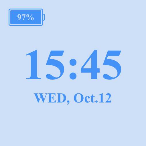 Time Widget ideas[a0CES6oOH1EqAJTBH7iW]