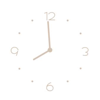 時間 Clock Widget ideas[7QwnkFs3XsFMVMMw34a0]