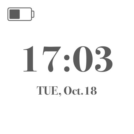 時計Time Widget ideas[EAInaIMRFiwFFsw21202]